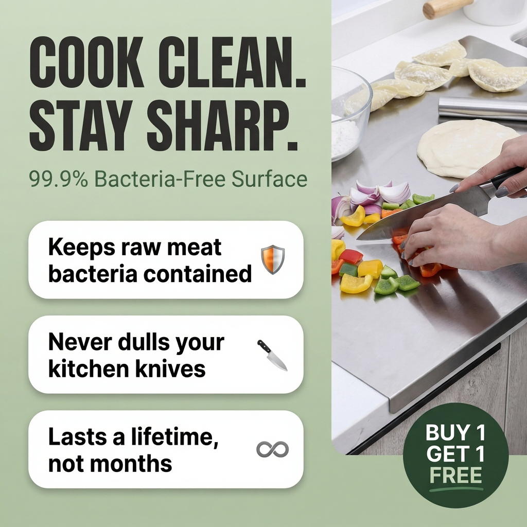 Stainless Steel Chopping Board